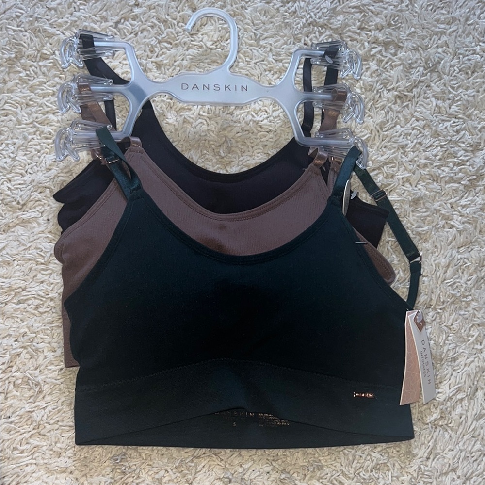 Danskin Black and Brown Sports Bra Duo